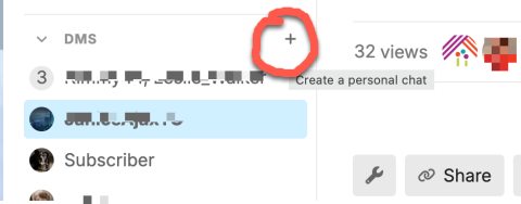 Use Direct messaging in discourse