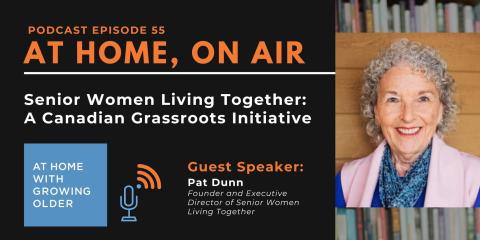 Display card for At Home, On Air podcast episode with Pat Dunn